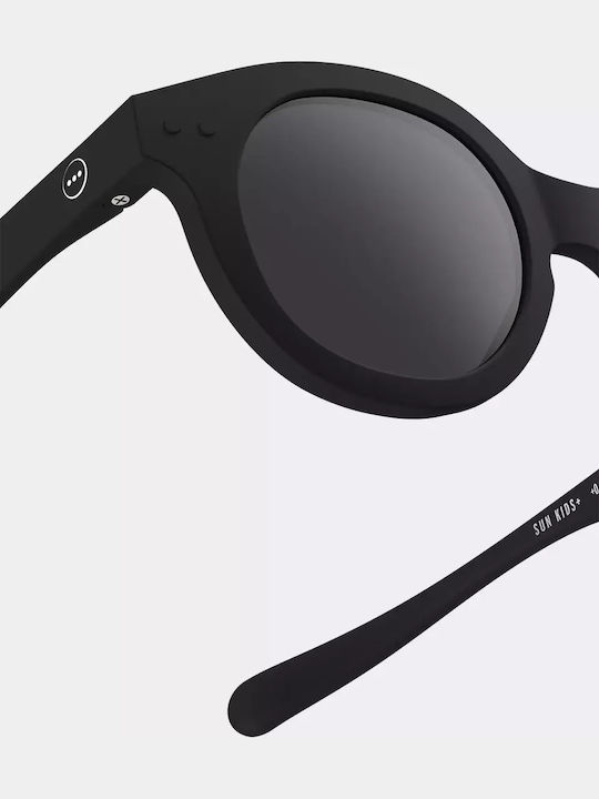 Izipizi #C Τετράγωνα Βρεφικά Γυαλιά Ηλίου Black για 9-36 Μηνών