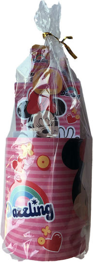 Gim Minnie Детски комплекти за писане с Молив, Точило, Гума, Бележник, Линиял и Кутия за моливи