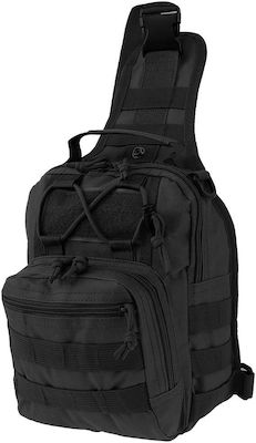 Talos Sling Tactical Molle Военна Чанта Гърди в Черно Цвят 7.5лт