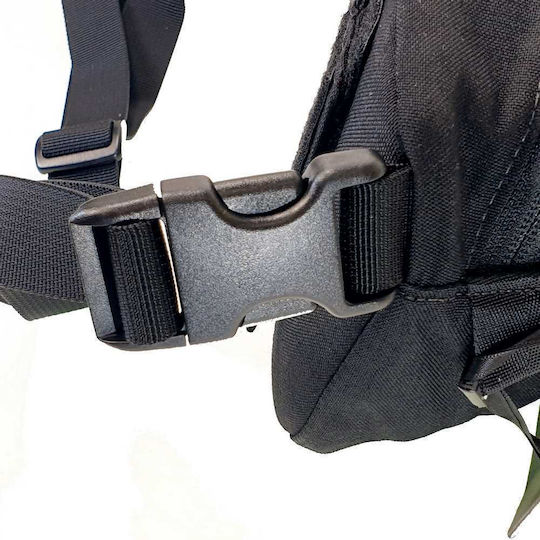 Pentagon Militärische Tasche Taille aus Cordura Schwarz