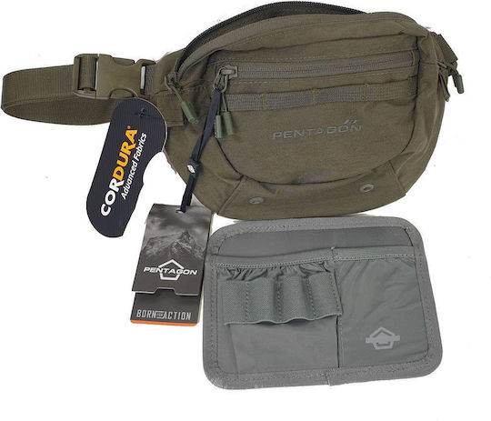 Pentagon Военна Чантичка за Кръст от Cordura Olive