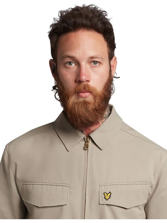Μακρυμάνικo Overshirt Γκρι