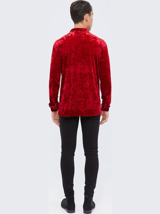 Langärmlig Hemd Rot