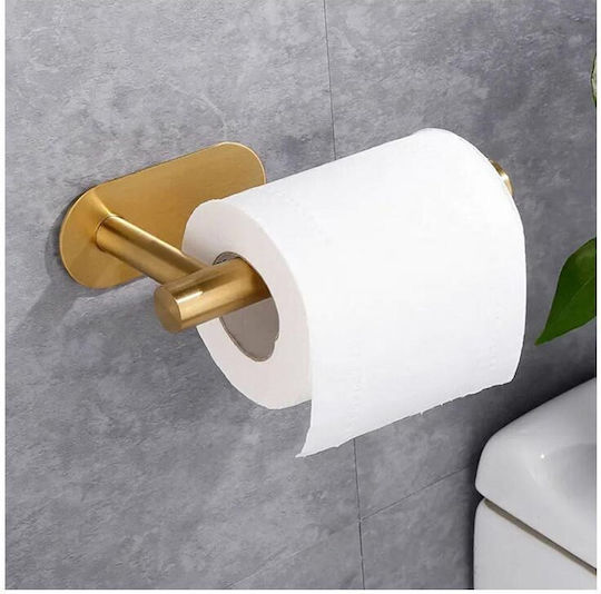 Inox Paper Holder Wall Mounted Gold