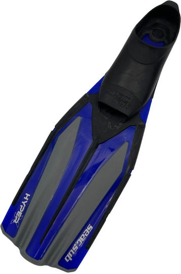 Seac Flossen Für Schwimmen 515B Hyper-X Lang Blau