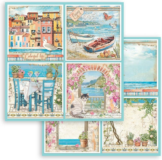 Stamperia Scrapbooking Διπλής Όψης 190gr/m² 10τμχ