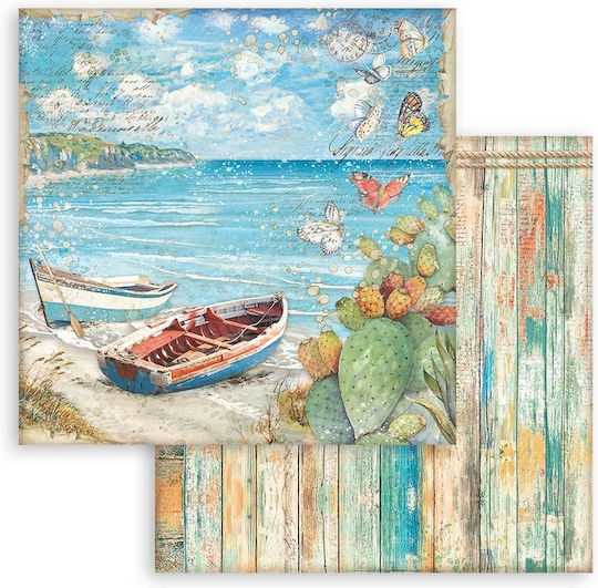 Stamperia Scrapbooking Διπλής Όψης 190gr/m² 10τμχ