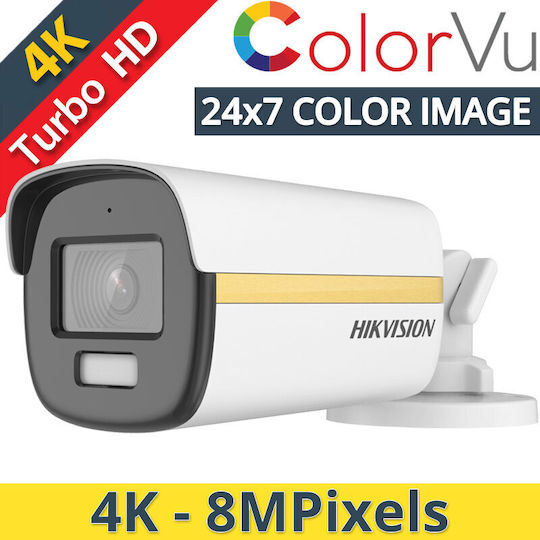 Hikvision DS-2CE12UF3T-E CCTV Surveillance Camera 4K Waterproof with Lens 2.8mm