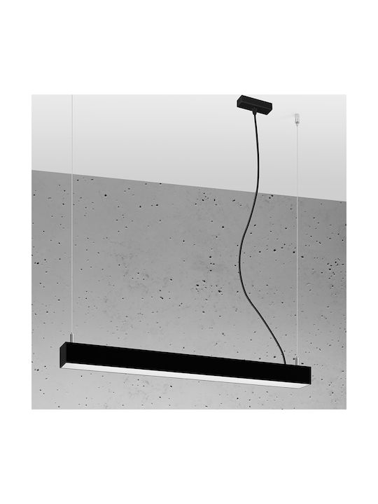 Sollux Pinne Pendant Light LED Black