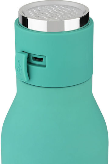Asobu Wireless Bottle BT60 Bottle Thermos Stainless Steel 500ml Teal