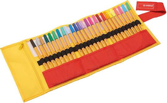 Stabilo Rollerset Markere de Proiectare 0.4mm Multicolor 25buc