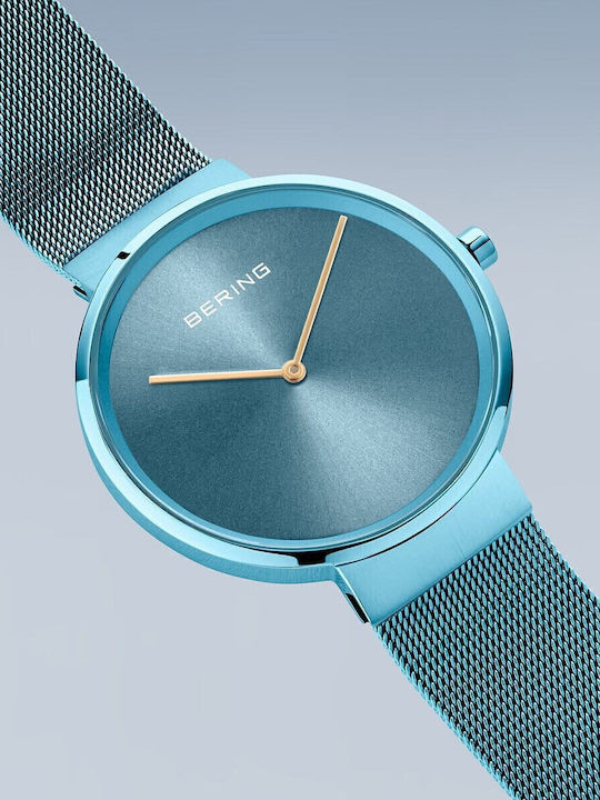 Bering Time Ρολόι Μπαταρίας με Μεταλλικό Μπρασελέ Bering Time Ρολόι Μπαταρίας με Μεταλλικό Μπρασελέ