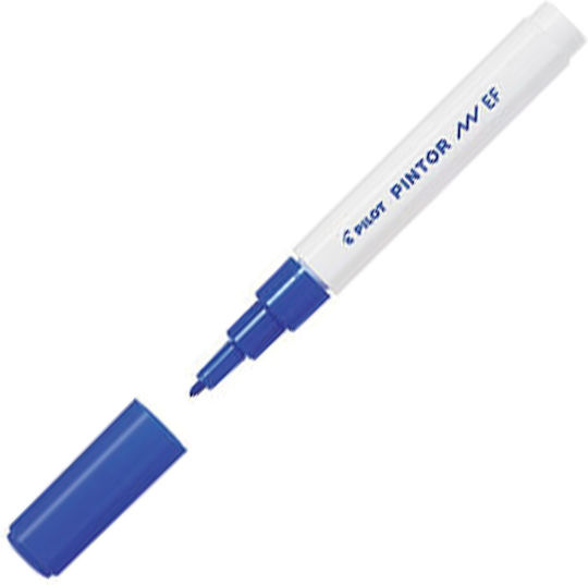 Pilot Pintor Extra Fine Design Marker 0.7mm Blue