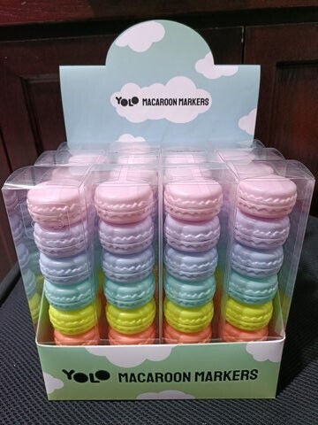 Yolo Macaron Markers Μαρκαδόρος Υπογράμμισης Μακαρόν - Yolo (Διάφορα Χρώματα)