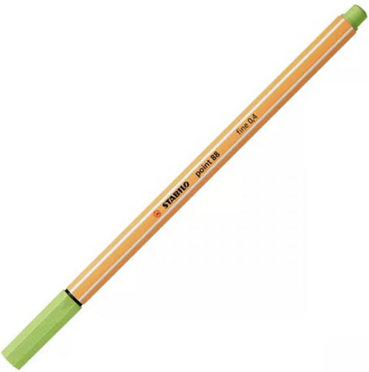 Stabilo Point 88 Μαρκαδόρος Σχεδίου Πράσινος 0.4mm