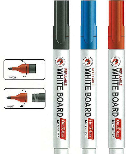 Officemate Whiteboard Whiteboard-Marker Schwarz