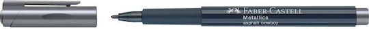 Faber-Castell Metallics Design Marker 1.5mm Asphalt Cowboy