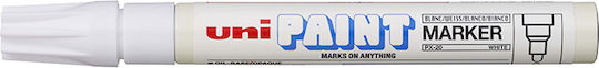 Uni-Ball PX-20 Permanent Marker 2.2mm White
