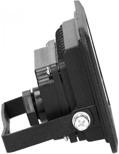 Redled 6153 Водоустойчив Слънчев LED Прожектор 10W Неутрално Бяло 4000K с Motion Sensor IP65