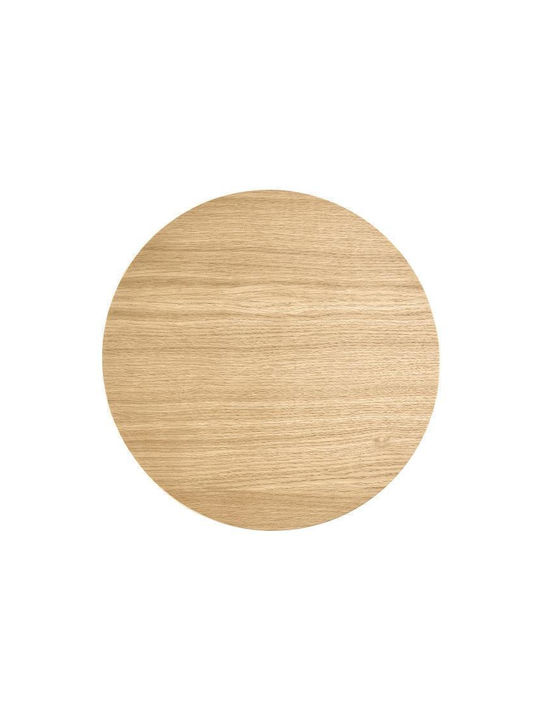 TK Lighting Luna Lamp Wall Brown 30cm