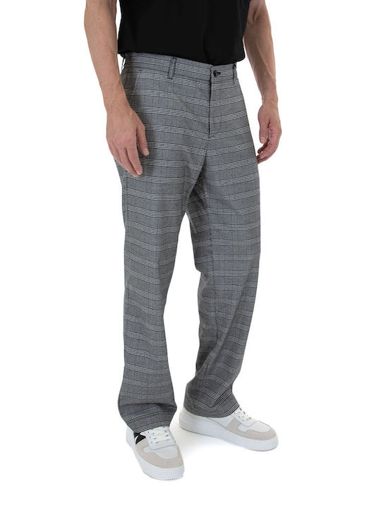 Hose Elastisch in Tapered Schnitt Ecru