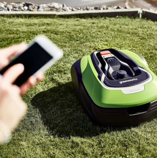 Greenworks Optimow 10 GSM Ρομποτική Μηχανή Γκαζόν 2Ah / 24V