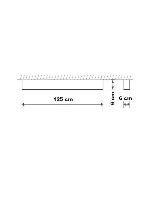 Nowodvorski Soft Πλαφονιέρα 125εκ. LED
