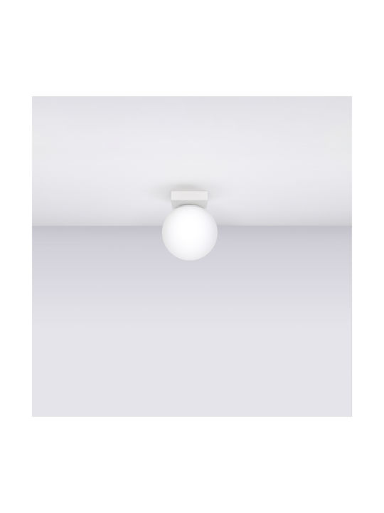 Sollux Ceiling Mount Light 23cm White with Socket G9
