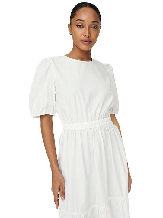 Only Summer Midi Dress White