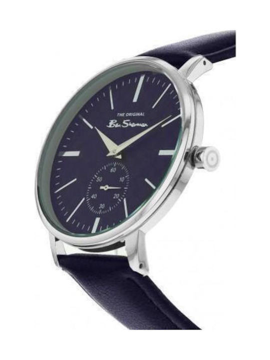 Ben Sherman Watch Battery with Leather Strap Ben Sherman Watch Battery with Leather Strap