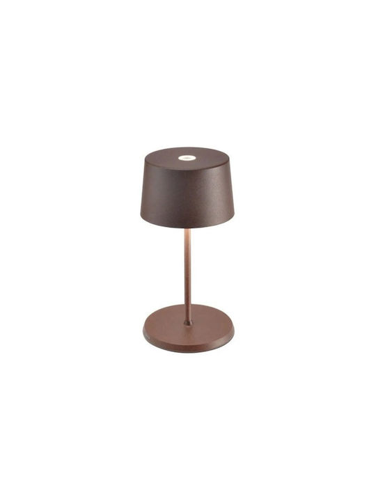Zafferano Olivia Mini Επιτραπέζιo Φωτιστικό LED Εξωτερικού Χώρου 2.2W IP65 Πράσινο