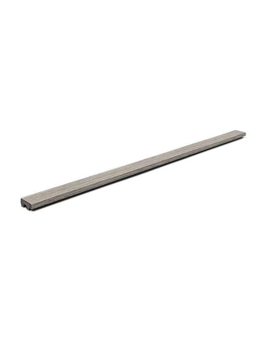 Panouri Decorative 3D Cu Filet Cu Adeziv Gri 290x27cm
