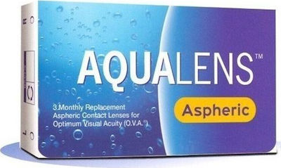 Meyers Aqualens Aspheric 3 Μηνιαίοι Φακοί Επαφής Υδρογέλης με UV Προστασία