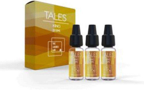 Tales Έτοιμο Υγρό Αναπλήρωσης King Kiwi 0mg 10ml 3τμχ