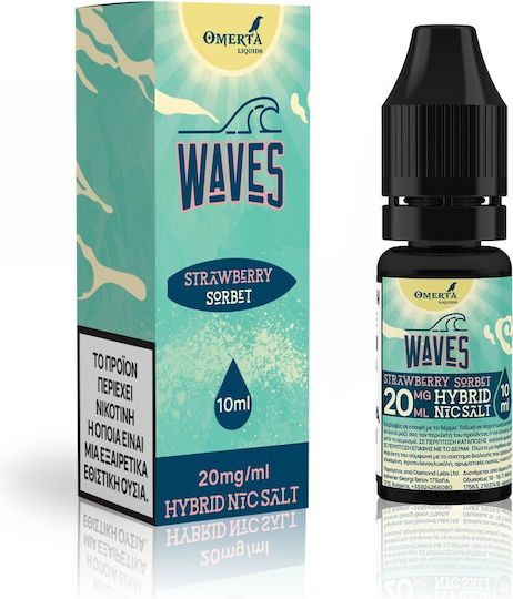 Omerta Fertige Nachfüllflüssigkeit Waves mit Fruchtig Geschmack 10mg 10ml