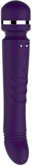Nalone Yoni Magic Vibrator with Dual Heads Δονητής Μασάζ Dark Lilac