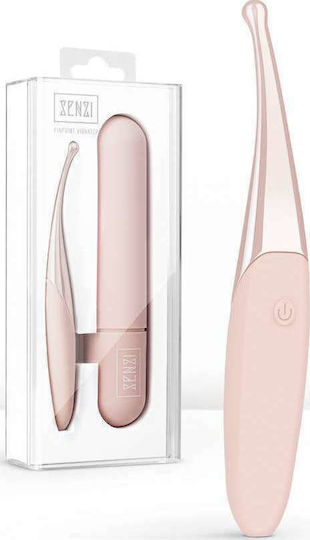 Senzi Fine Point Vibrator Клитор Вибратор 14.7см златисто розово
