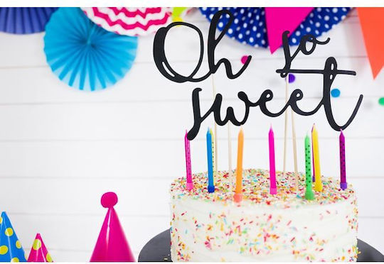 PartyDeco Birthday Candle Regular Multicolored 6pcs (Μiscellaneous colours) SCP-4