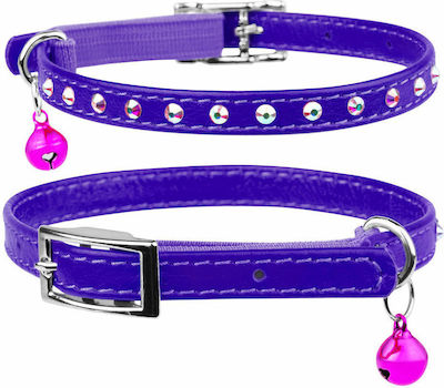 Collar Glamour Cat Collar Purple