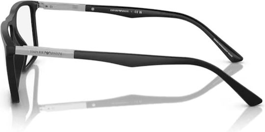 Emporio Armani Rame Ochelari Pentru Bărbați Acetat Negru EA3221 5001
