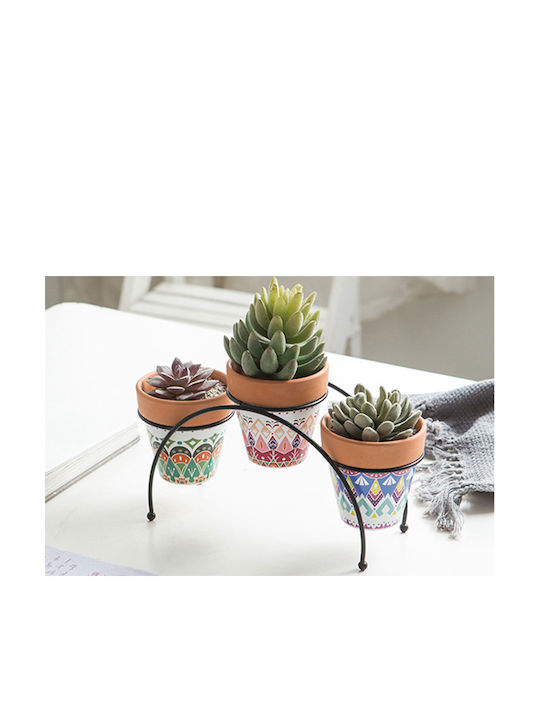 Keskor Pot Multicolour Set 3pcs