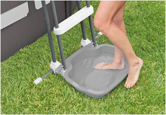 Foot Cleaning Basin from Plastic 9x56x46cm Blue 29080