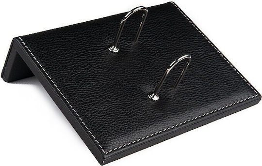 Leder Kalender Stand in Schwarzem Farbe 1Stück