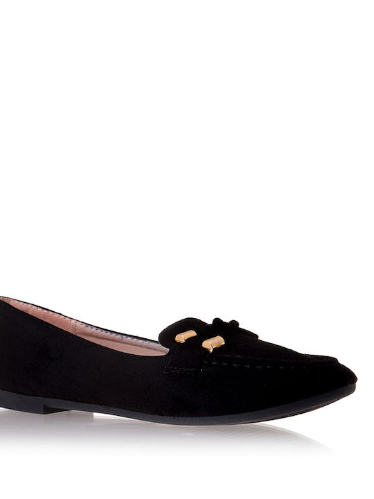 Malesa Damen Loafers in Schwarz Farbe