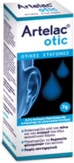 Bausch & Lomb Artelac Otic Капки за Почистване на Уши 7гр