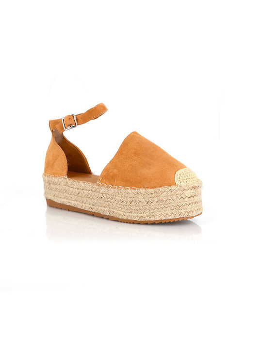 Malesa Women's Suede Espadrilles Beige