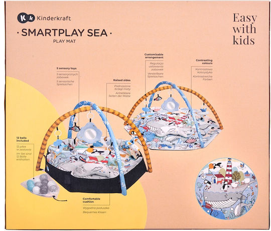 Kinderkraft SEA Covoare și Gimnastice Pentru Bebeluşi De Activități Pentru Nou-Născuți