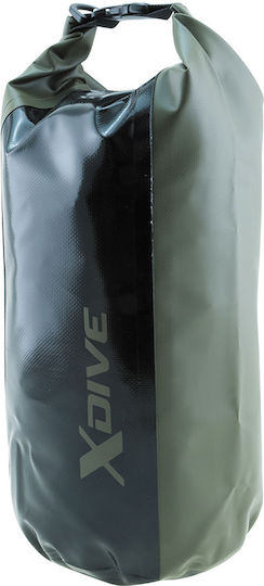 XDive Tube Dry Shoulder Bag 7.5lt Khaki