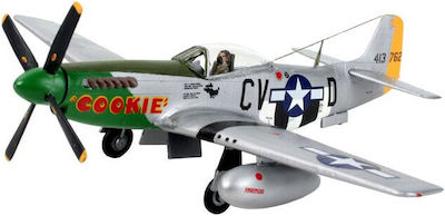 Revell Modellfiguren Flugzeug Planes Series P-51D Mustang 34 Teile im Maßstab 1:72 04148