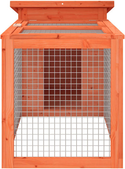 vidaXL 172289 Wooden Cage for Rabbits 100.5x54x55cm